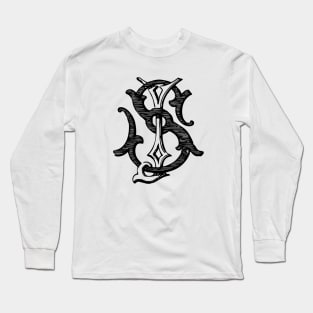 Letter S typography Long Sleeve T-Shirt